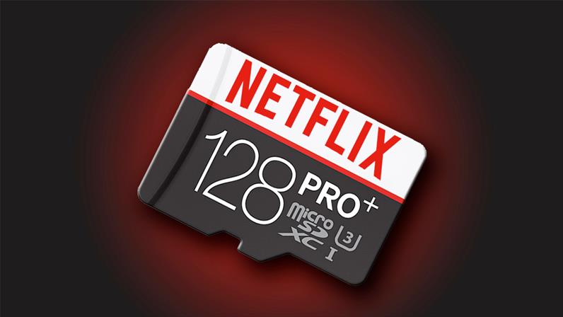 Kā saglabāt Netflix saturu SD kartē