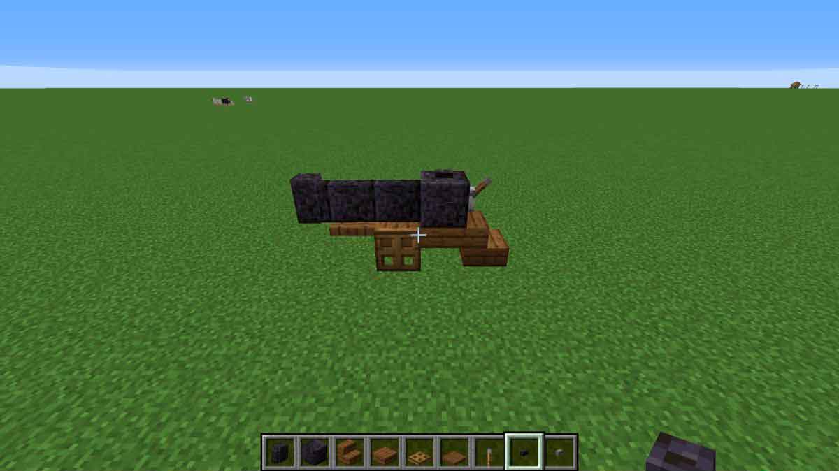 How to make a cannon li Minecraft