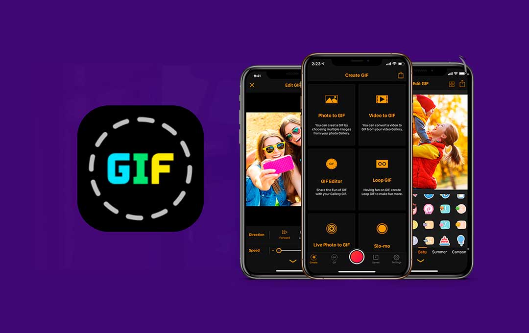 Create gifs on iPhone
