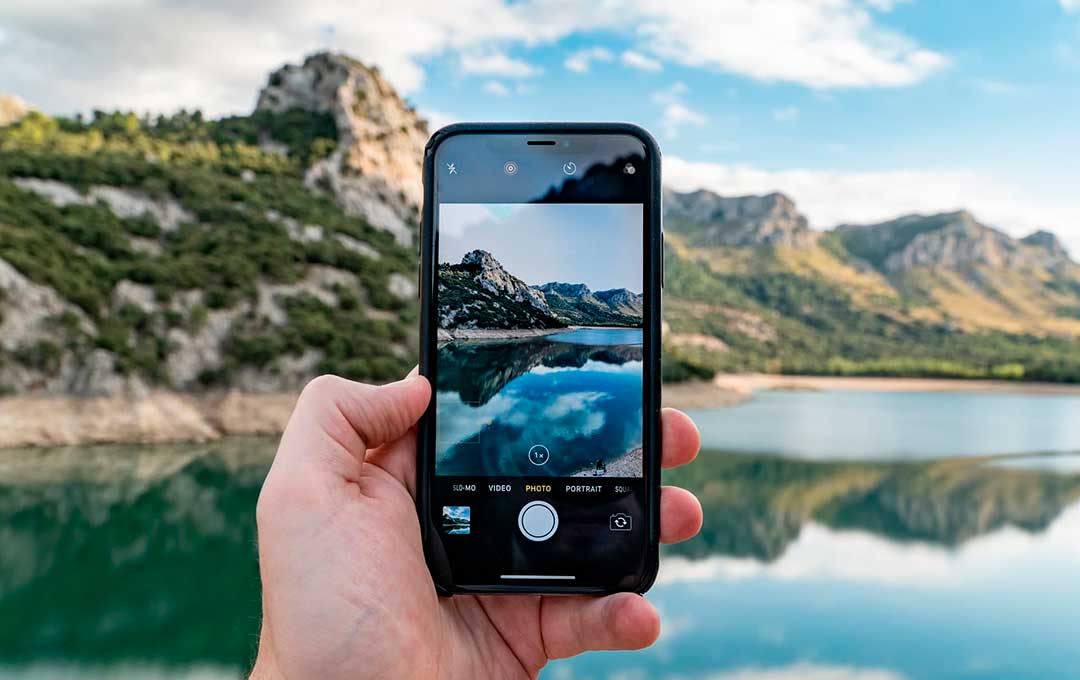 Reduce the size of images on iPhone