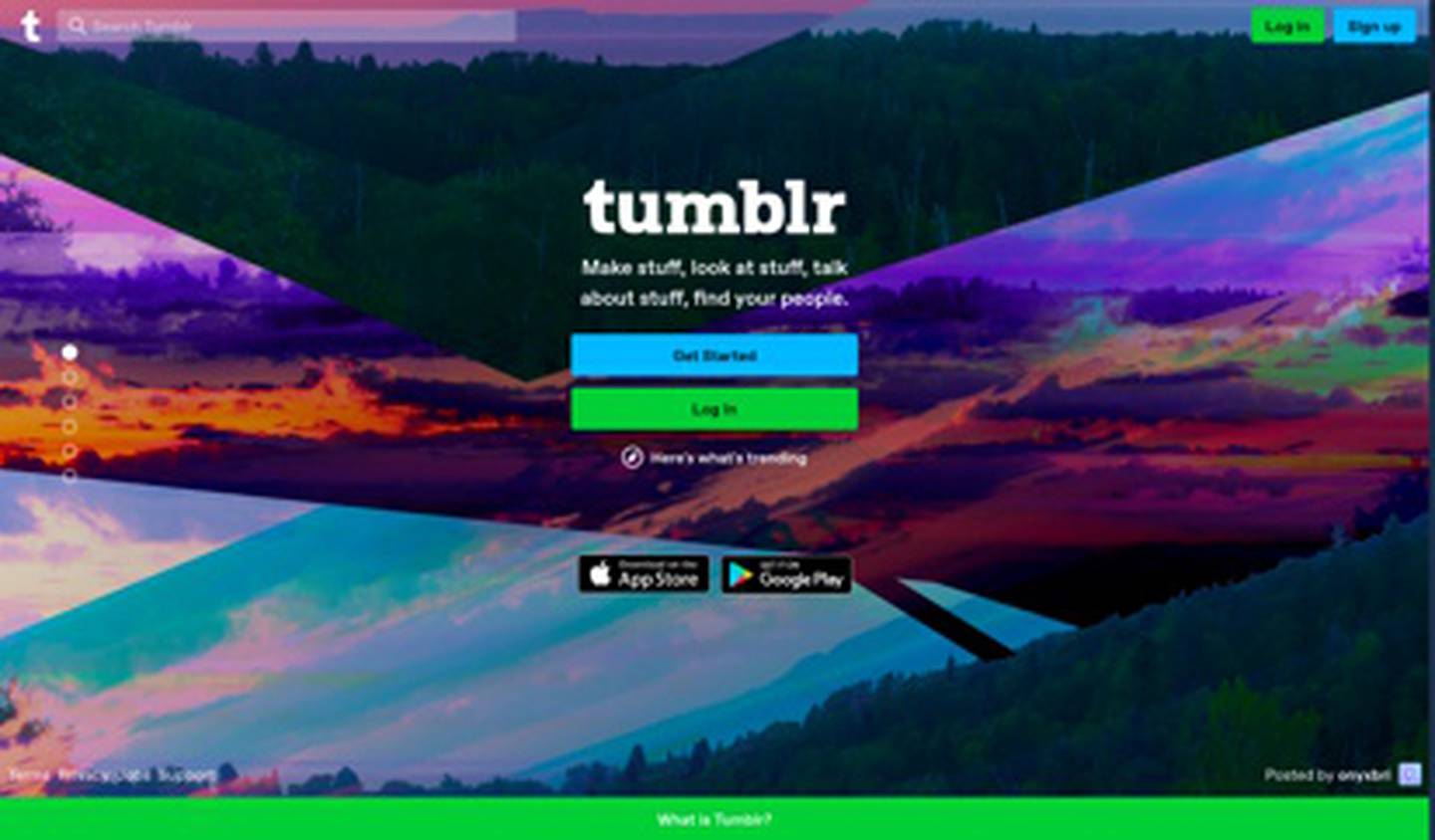 ¿Cuántos años tienes que tener para usar Tumblr?